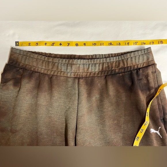 PUMA Brown tie dye cotton joggers size L - Picture 9 of 11